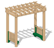 GARDEN ARBOR 7.5' H