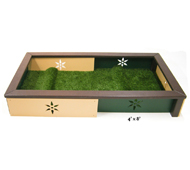 INFANT MODULAR SPACE (6 WALLS ) 4' X 8' (INCLUDING TURF & PAD)