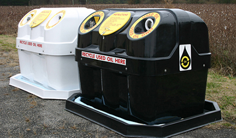 Profile Used Oil Container, 400-gallon Tank